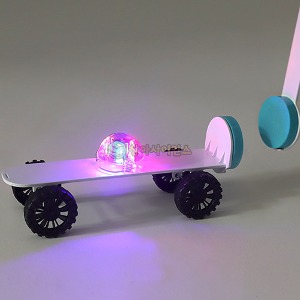 SA LED창작용 자석으로 가는 자동차(손잡이형-안전자석)(5인 세트)